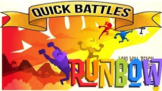Runbow: Co-op Quick Battles! -Let's Play Runbow Gameplay