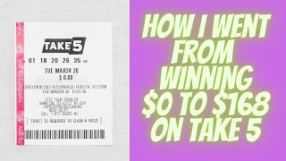 👉 HOW I WENT FROM WINNING $0 TO $168 IN TAKE 5 🤑