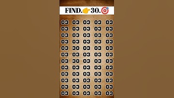 find 👉 30💋💔😎💝#puzzle #quiz #quiztime #challenge