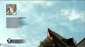 WAW - ZZ9 Mod Menu!