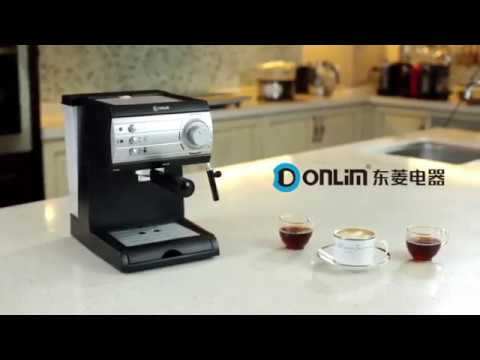 20 Bar Donlim DL-KF6001 High Quality Steam Pressure Pump Espresso Italian Coffee Maker Machine