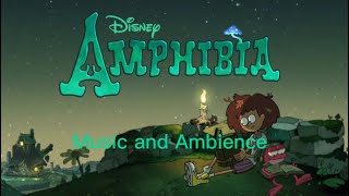 Amphibia Music and Ambience | Relaxing Creek and Cricket Noises with Anne and Sprig