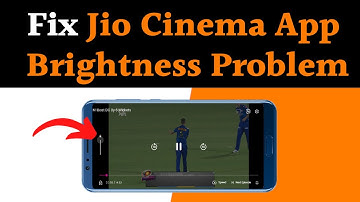How To Down/Up Brightness In JioCinema App | Fix Jio Cinema App Brightness Problem