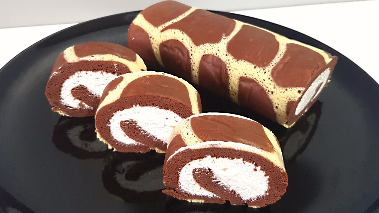 RECEPT ZA ROLADU,ZIRAFA ROLAT KOJI SE NAPRAVI VEOMA JEDNOSTAVNO I BRZO A SVIMA USPIJEVA