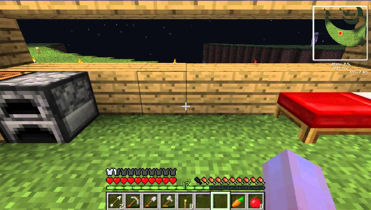 【choco mana】Minecraft 月之空島生存 EP-2 好多好多小豬豬!!!!!