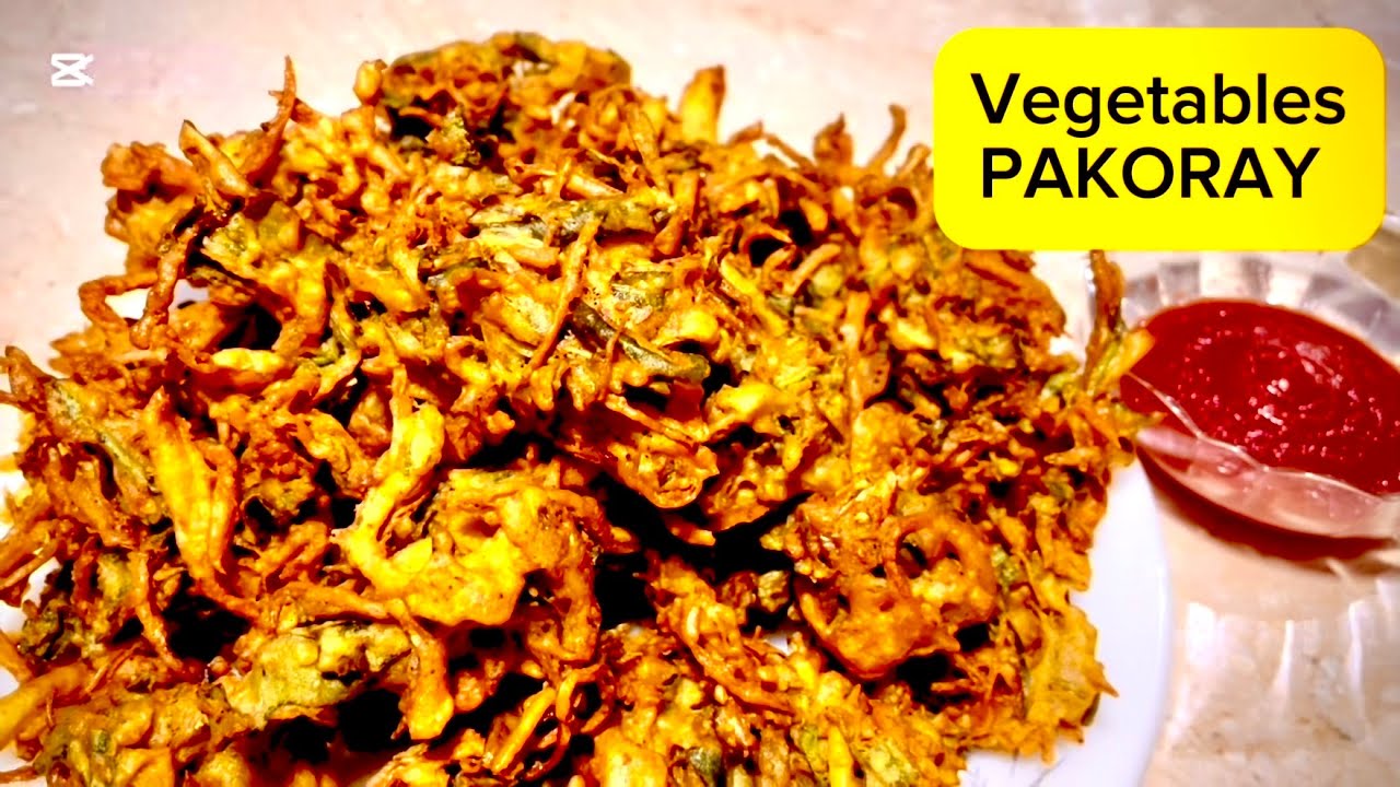 Vegetable Pakora - Crispy, Crunchy & Spicy - Bakery Style -Iftar Special By Safeda Kitchen 