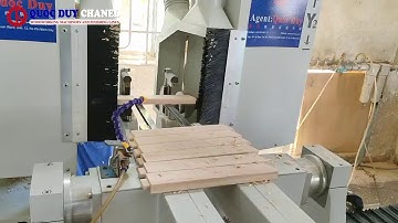 CNC DOUBLE END TENON MACHINE DRTB100 | QUOC DUY WOODWORKING MACHINE