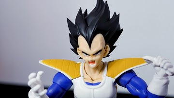 UNBOXING VEGETA SCOUTER DRAGON BALL Z S H  FIGUARTS ACTION FIGURE