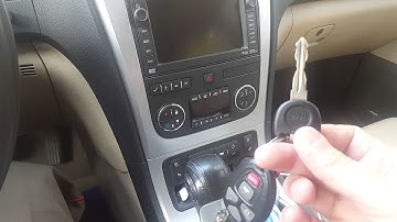 15 sec key programming method not work on GMC Acadia 2011