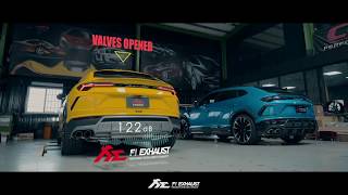 Lamborghini Urus Fi EXHAUST vs. Akrapovič - REV BATTLE - Exhaust Sound Comparison