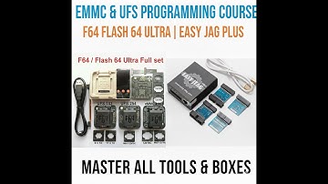 FLASH 64 & EASY JTAG PROGRAMING COURSE ONLY 3200 RS
