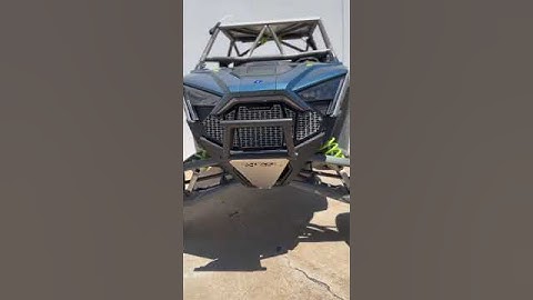 Polaris RZR Turbo R with Cagewrx products