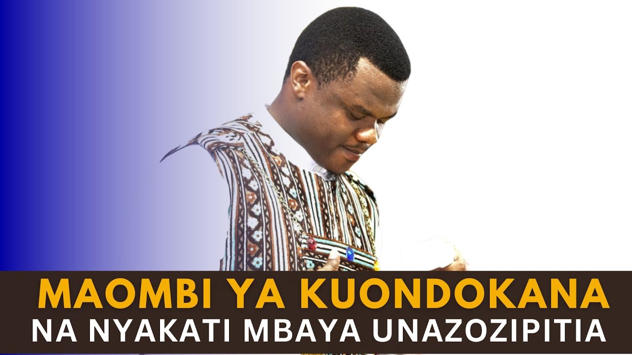 MAOMBI YA KUONDOKANA NA NYAKATI MBAYA ZINAZOKUANDAMA