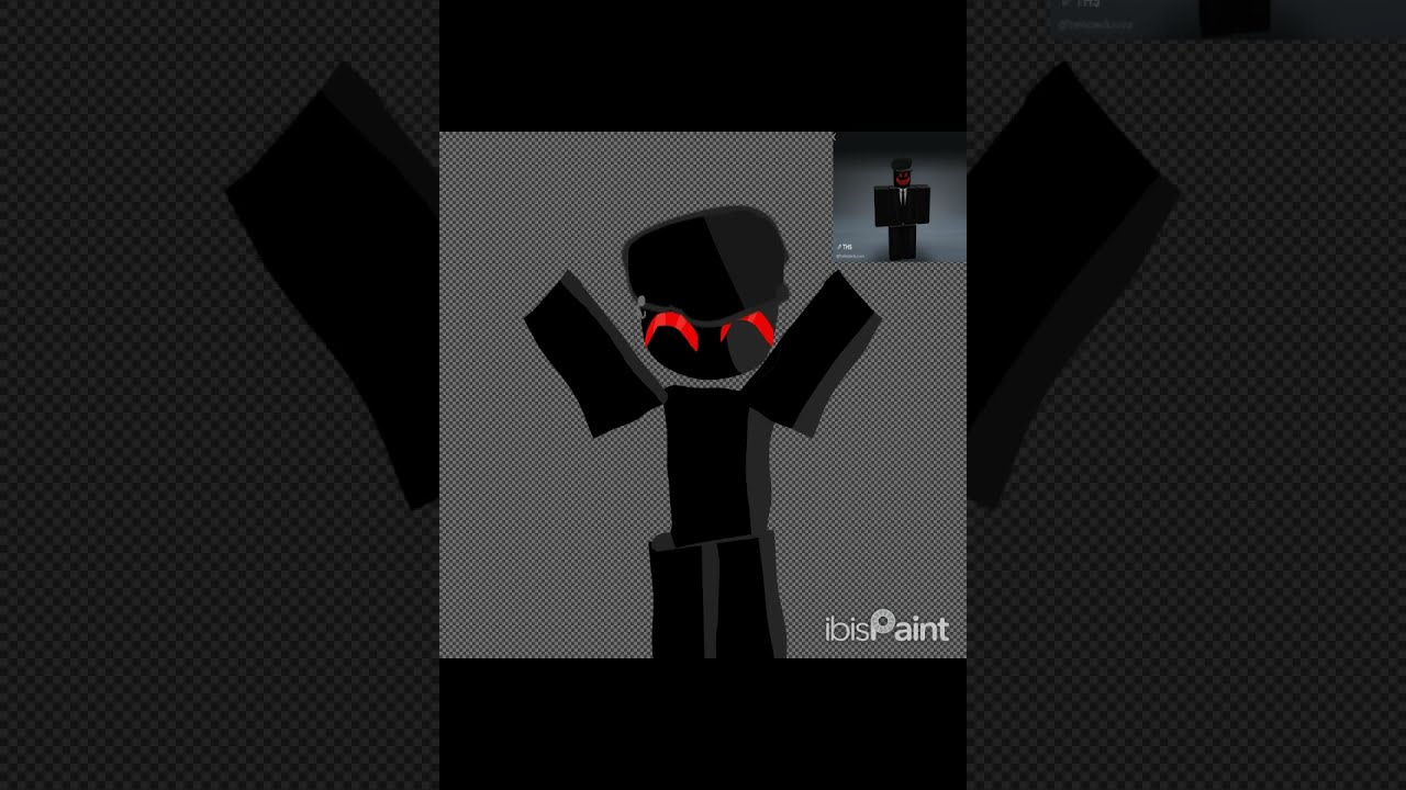 Speed Paint For TheCrowned 1 In Return Him Giving Me 1robux Should I Do Commissions 