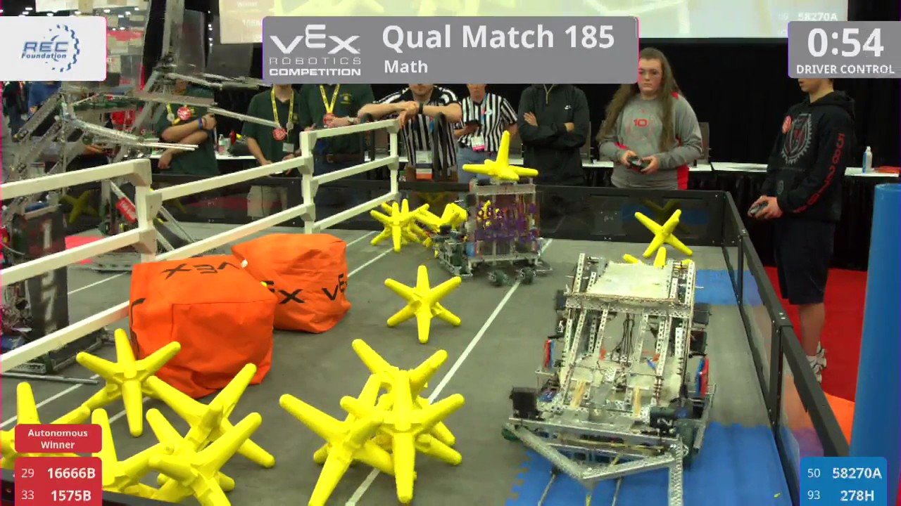 2017 VRC Math Q185 - 16666B 1575B vs 58270A 278H - 30 to 13