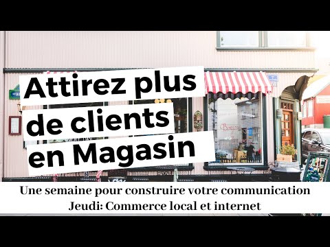 Jeudi: Commerce local et internet