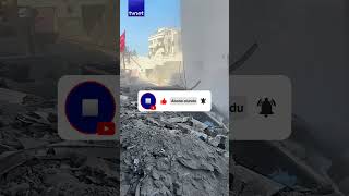 İhh Gazzede Enkaz Kaldırma Çalışmaları Yürütüyor