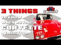 Buying a Corvette at Auction?  3 Things you should know!