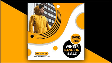 How to Create Social Media Banner Design Tutorial - Learn Corel Draw with MFB DESIGNS