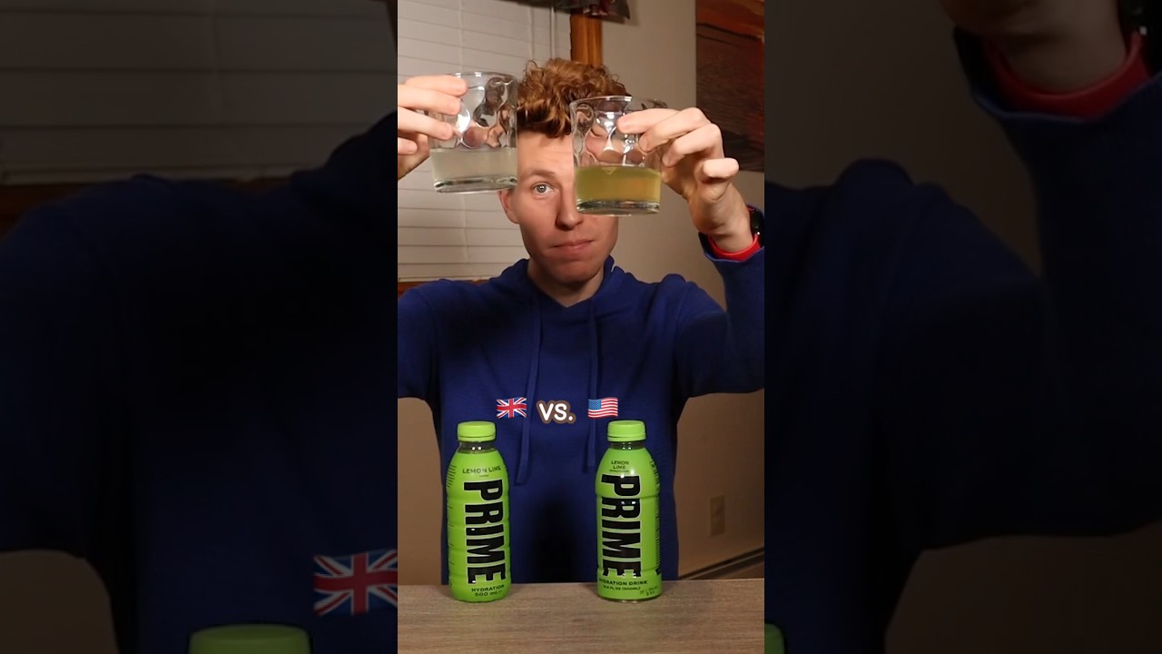 US vs. UK Prime Taste Test - Lemon Lime