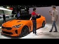 КИА КАК ПОРШЕ И ЗА 2 МЛН?! ОБЗОР KIA STINGER GT 380 СИЛ!) V6. ТЕСТ. СТИНГЕР. ДЕТРОЙТ. США 2018 / 3.2