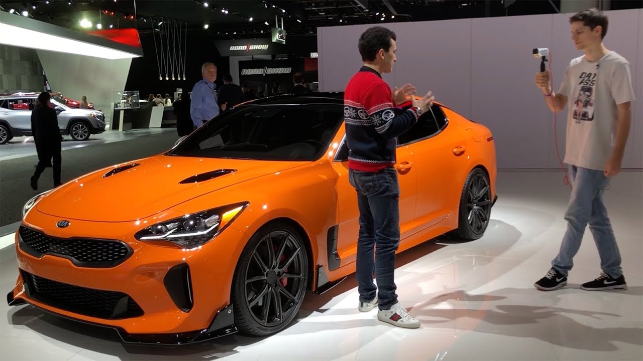 КИА КАК ПОРШЕ И ЗА 2 МЛН?! ОБЗОР KIA STINGER GT 380 СИЛ!) V6. ТЕСТ. СТИНГЕР. ДЕТРОЙТ. США 2018 / 3.2