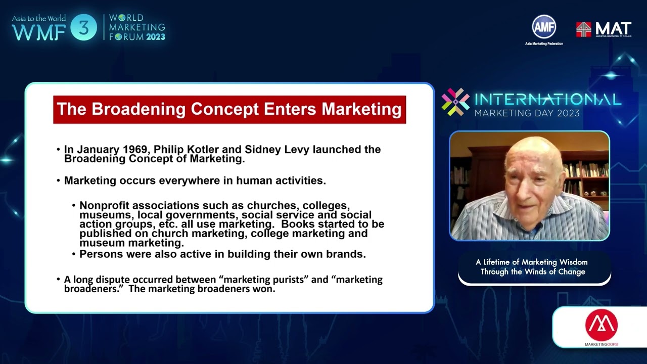 Marketing Guru Philip Kotler: From Marketing 1.0 to Marketing 6.0