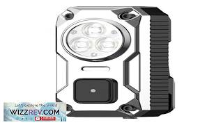 BIKIGHT SD 34 Tri source EDC Flashlight with Magnetic Back Design 1200mAh USB Type C screenshot 5