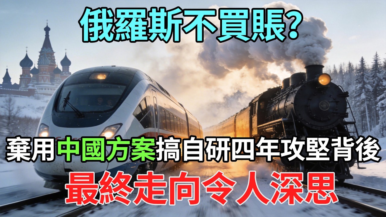 拒绝中國高鐵？俄羅斯首條高鐵开建，棄用「復興號」背後，普丁的政治賬算得太精了！#俄羅斯高鐵#中俄合作#普丁#大國博弈#莫斯科聖彼得堡高鐵#國際局勢#自主研发#中俄關係#技術主權#基建狂魔