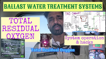 TRO MEASUREMENT -  BALLAST WATER TREATMENT SYSTEMS - TOTAL RESIDUAL OXYGEN - SENSOR