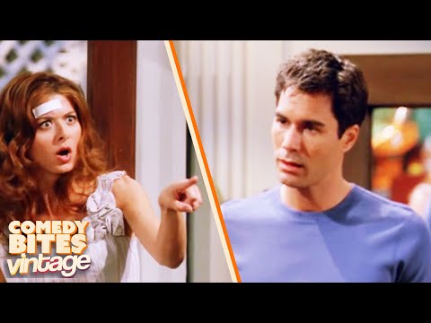 Will and Grace Lie to Each Other | Will & Grace | Comedy Bites Vintage