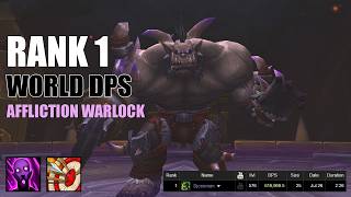 #1 DPS Malkorok | MoP Classic Affliction Warlock (No Loot Council Nepotism)