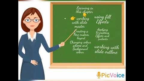 class 5 chapter -9 formatting a presentation