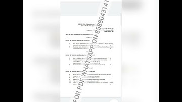 BESC-134 ENGLISH MEDIUM 2021-22  SOLVED ASSIGNMENT l FOR PDF WHATSAPP ON 8588043141