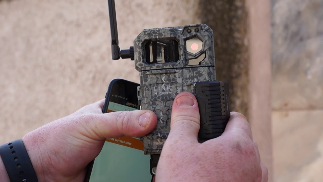 Spypoint Link Micro Wildlife Camera - Set up and image transfer to a mobile