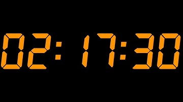 137 MINUTE and 30 SECONDS COUNTDOWN TIMER-YouTube