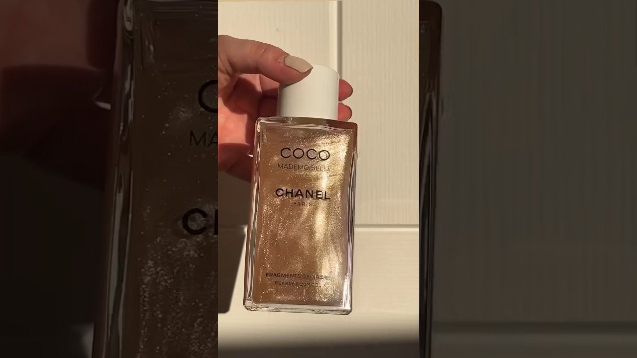 Unboxing the LIMITED EDITION Chanel Coco Mademoiselle Iridescent Body Gel ✨  #luxurybeauty 