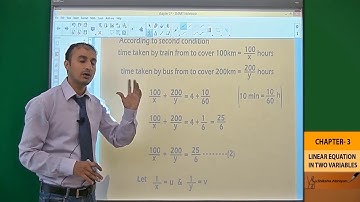 #Maths Pair of linear #equations in two #variables, part 35 Word problem based on #Speed & #Time