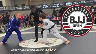 Lucas Competes at Tap Cancer Out Jiu Jitsu Tournament - June 24, 2023