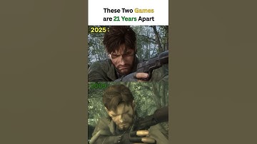 These Two Cutscene Are 21 Years Apart - Metal Gear Solid Delta Snake Eater