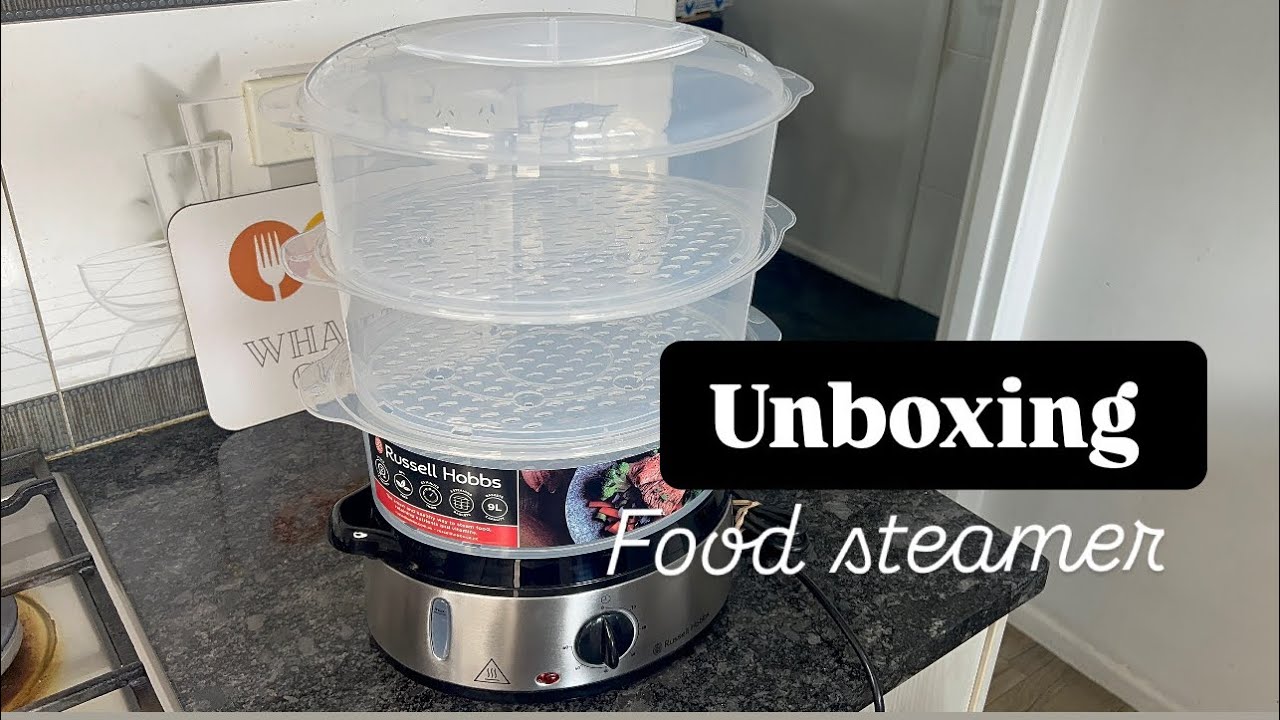 Unboxing the Russell Hobbs 3-Tier Food Steamer | Healthy Cooking Made Easy!