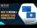 Create Business Card Design in 4 minutes