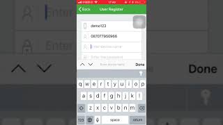 GPS Tracker Register account in DAGPS app via yourself screenshot 3