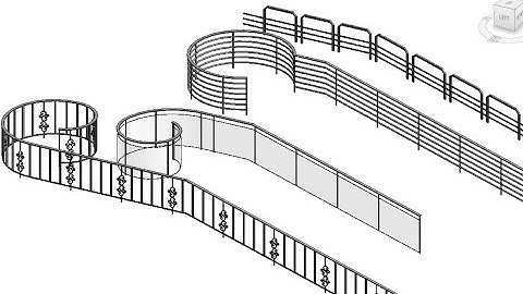 Tìm hiểu cơ bản về lan can trong revit/stair in revit