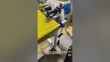 Máy Cắt Băng Viền - Máy Cắt Dây Viền Tự Động #máycắtbăngviền #máycắtdâyviềntựđộng