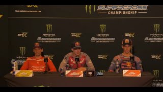 Monster Energy Supercross: Press Conference Round 10 - Indianapolis