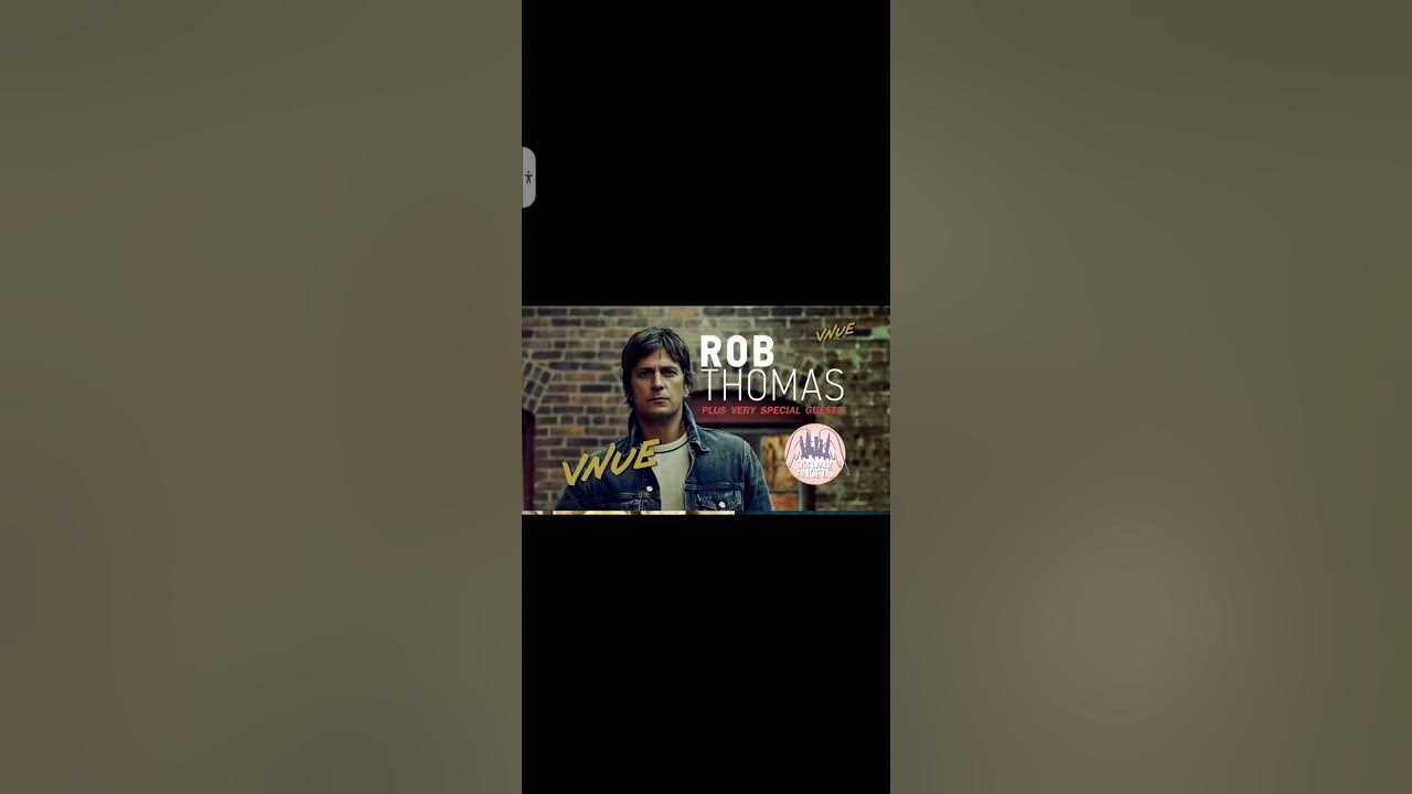 Rob ThomasLive at the in Atlantic City Sunday, January 15