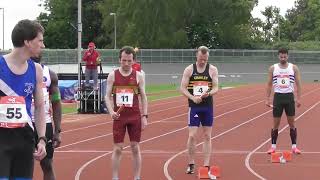 4x400m men National Athletics League at Portsmouth 1st June 2024