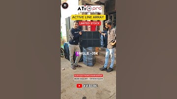 ATI PRO ACTIVE LINEARRAY || NEWLY LAUNCH🤩 || LIMITED ADDITION || SK VLOGS RKL || ALOK ELECTRONICS