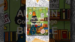 Fall coloring pages are here